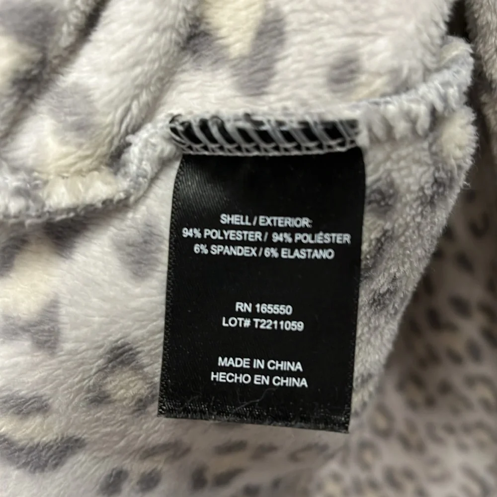 32 Degrees HEAT Sz Small/Medium Animal Print Sleepwear Midi Dress w/Pocket